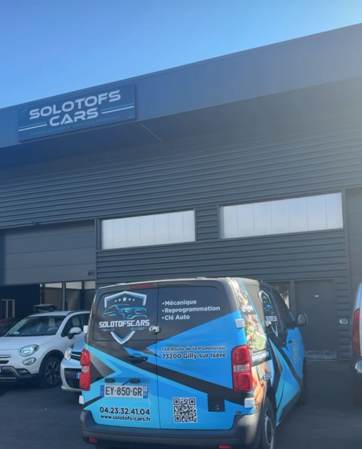 Présentation du garage SoloTofs Cars